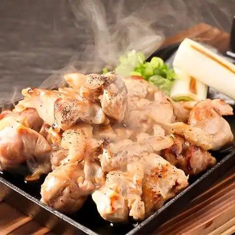 地鶏の炭火焼き