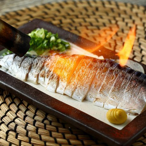 炙りしめ鯖