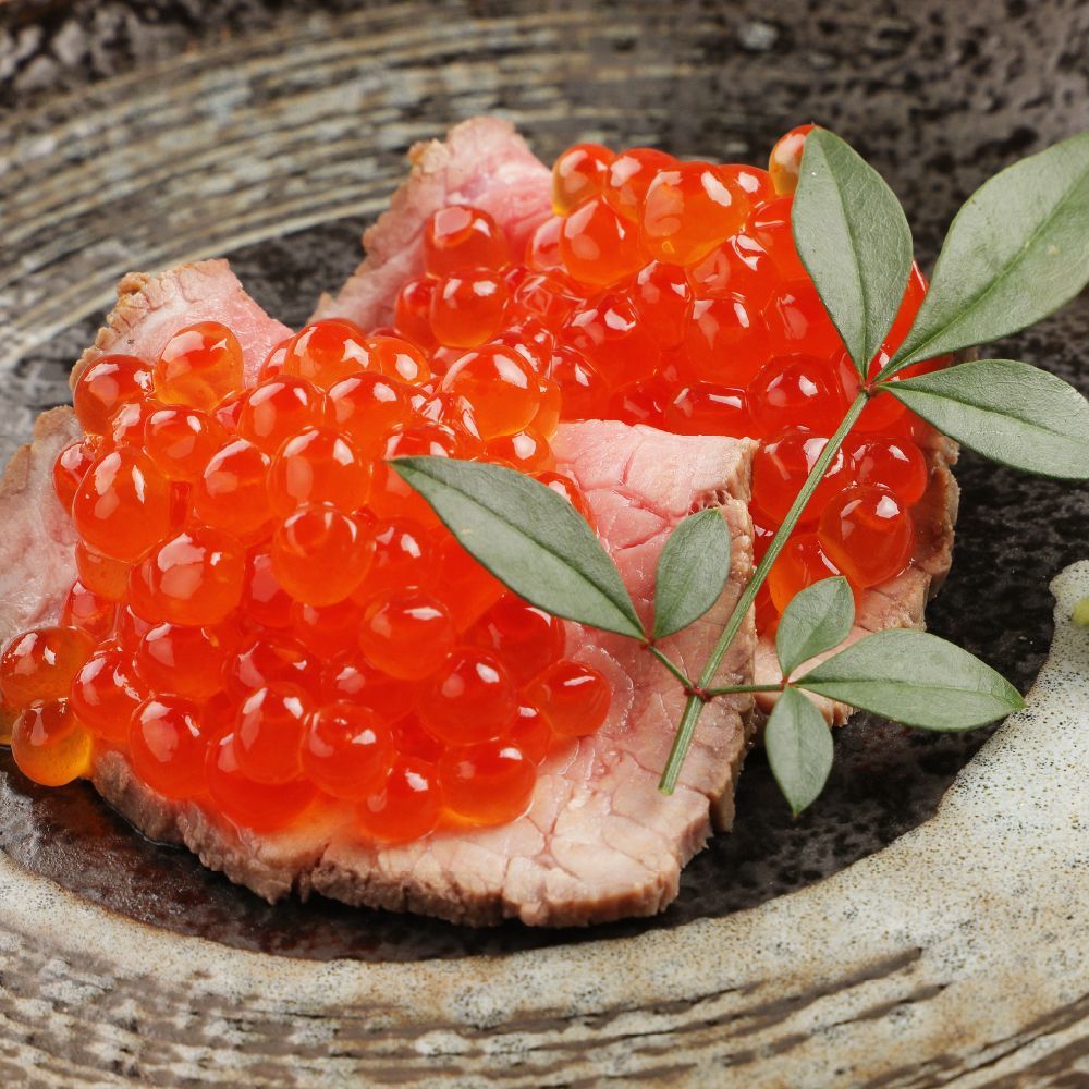いくら肉料理